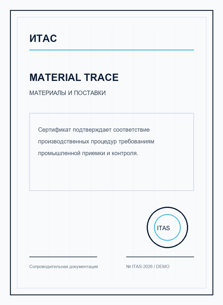 Сертификат ГОСТ Р ИСО 14001-2015 ИТАС